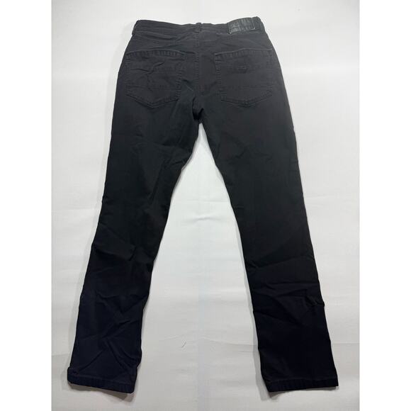 Fried Denim Men's Slim Fit Stretch Black Denim Jeans - Size 34x30 (34x28) - Picture 3 of 6